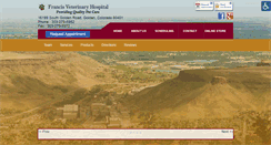 Desktop Screenshot of francisvet.com