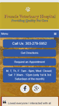 Mobile Screenshot of francisvet.com